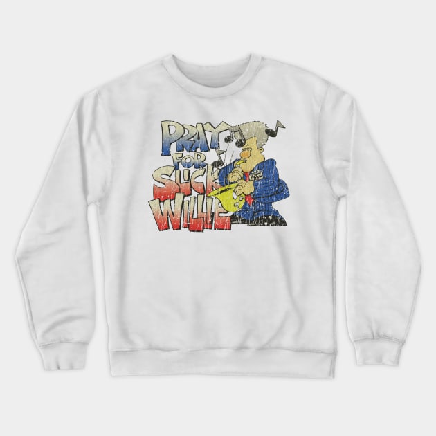 Pray For Slick Willie 1998 Crewneck Sweatshirt by JCD666